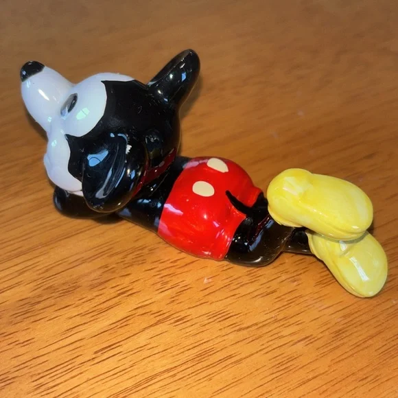 Disney Productions Mickey Mouse Vintage Ceramic Figurine Made In Japan - Picture 2 of 8